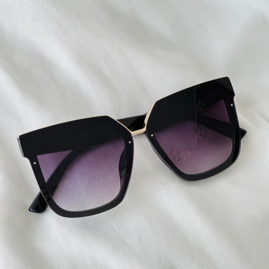 Kadın Siyah Major Güneş Gözlüğü