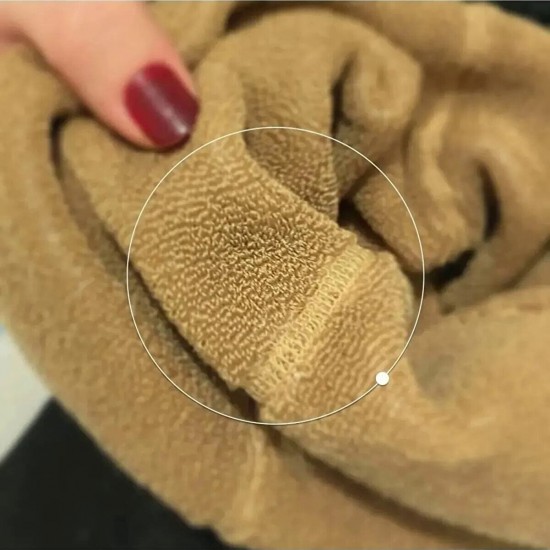 Kalın Kışlık Çorap Tayt Içi Polarlı Ten Rengi Dışı Siyah Kilotlu Çorap Tayt (xs-s-m-l)