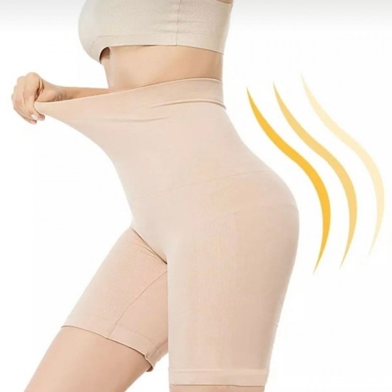 Şort Korse Üst Bacak Basen Göbek Ve Bel Çevresi Toparlayıcı Kalça Dikkeştirici Diz Üstü Korse