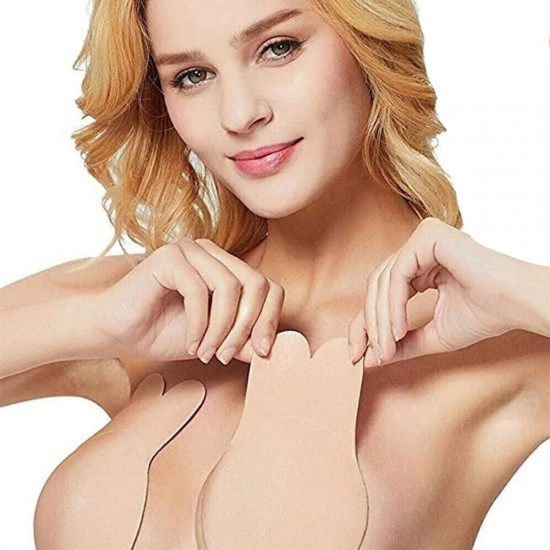 Göğüs Dikleştirici Göğüs Ucu Gizleyici Push Up Silikon Sütyen