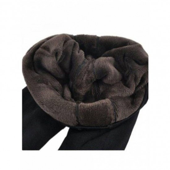 Kadın Siyah Termal Kışlık Içi Peluşlu Tayt