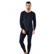 %100 Pamuklu Enterlok Erkek Içlik Takım