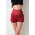 Kadın Ten Penye Korse Şort