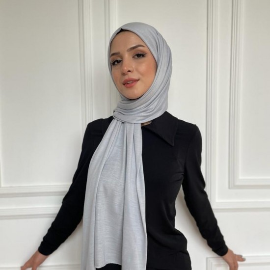 Penye Şal Açık Gri