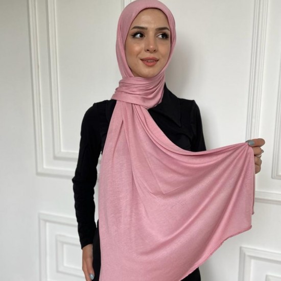 Penye Şal Koyu Pudra