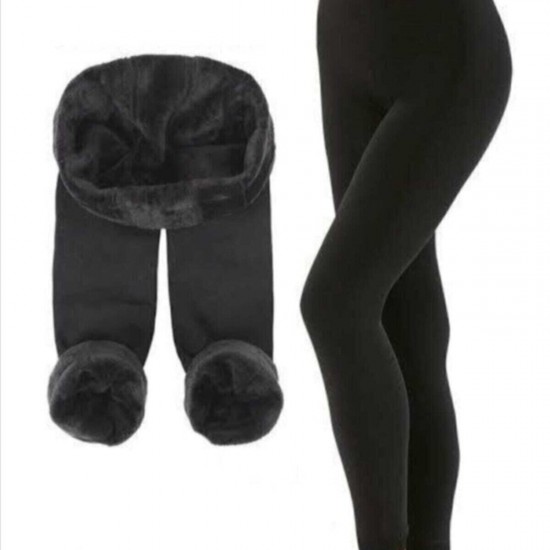 Kadın Alt Termal Içi Peluş Tayt