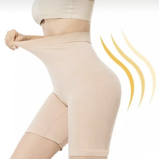 Şort Korse Üst Bacak Basen Göbek Ve Bel Çevresi Toparlayıcı Kalça Dikkeştirici Diz Üstü Korse